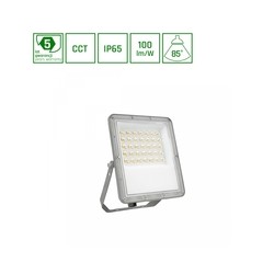Proiettore LED Noctis Max 30 W IP65, CCT (temperatura di colore regolabile), grigio
