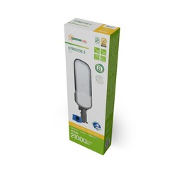 LED street light Streetos 2 150 W 4000 K IP65, with sensor, grey – photo 5
