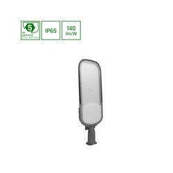 Oprawa LED uliczna Streetos 2 200 W 4000 K IP65, z czujnikiem, szary – zdjęcie 3