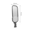 LED-gatubelysning Streetos 2 200 W 4000 K IP65, med rörelsedetektor, grå – foto 5