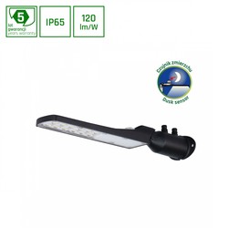Luminária LED de iluminação pública Streetos 30 W 4000 K IP65, preto – foto 4