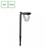 Wandleuchte Solara Brilo 1 W IP44, CCT (Farbtemperatur einstellbar), schwarz – Foto 5