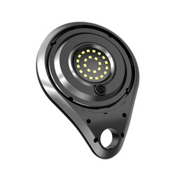 Wandleuchte Solara Brilo 1 W IP44, CCT (Farbtemperatur einstellbar), schwarz – Foto 6