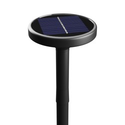 Lampa ogrodowa Solara Plato 1 W IP65, CCT (regulowana temperatura barwowa), czarny – zdjęcie 3