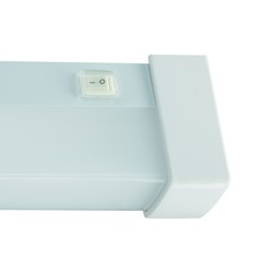 Aplique LED Aquatica 15 W 4000 K IP44, cuadrado, con interruptor, blanco – foto 5