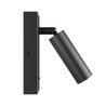 Applique Madara GU10 IP20, con interruttore, nero – foto 3