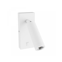 Wall light Madara GU10 IP20, with switch, white – photo 7