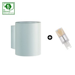 LED-buis Squalla 4 W 6000 K G9, wit