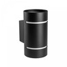 Wall light Squalla Lumo G9 IP20, round, black – photo 2