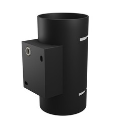 Vägglampa Squalla Lumo G9 IP20, rund, svart – foto 5