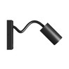 Wall light Squalla Variosa GU10 IP20, flexible, round, with switch, black – photo 5