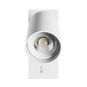 Aplique Squalla Variosa GU10 IP20, redondo, con interruptor, blanco – foto 2