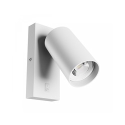 Wall light Squalla Variosa GU10 IP20, round, with switch, white – photo 4