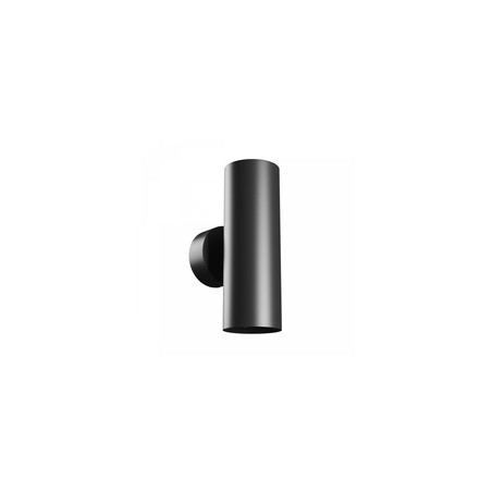 Wandlamp Squalla Variosa Tubo GU10 IP20, rond, zwart