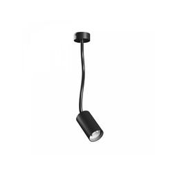 Απλίκα LED Variosa GU10 IP20, εύκαμπτο, στρογγυλό, μαύρο – φωτογραφία 5