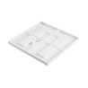 Painel LED Algine Doppio 600 × 600 mm 40 W 4000 K IP20, branco
