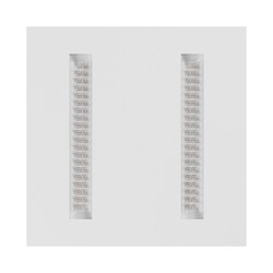 Painel LED Algine Doppio 600 × 600 mm 40 W 4000 K IP20, branco – foto 5