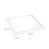LED panel Algine 600 × 600 mm 45 W 3000 K IP20