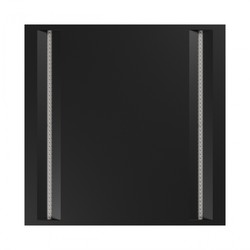 LED panel Algine 600 × 600 mm 40 W IP20, CCT (adjustable colour temperature), black – photo 2