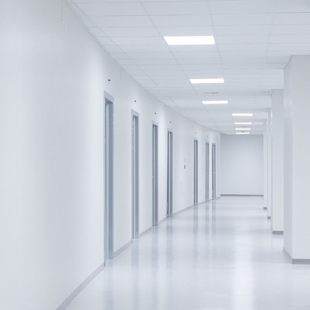 Светодиодная панель Algine 620 × 620 mm 25 W IP20, CCT (регулируемая цветовая температура), с защитой от слепимости, белый