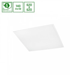 LED-Panel Algine 620 × 620 mm 30 W 3000 K IP20, blendfrei, weiß – Foto 2