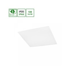 Pannello LED Algine 600 × 600 mm 40 W 6000 K IP44, bianco