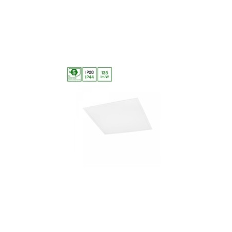 LED-Panel Algine 600 × 600 mm 40 W 6000 K IP44, weiß