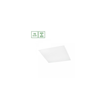 Dalle LED Algine 620 × 620 mm 40 W 6000 K IP20 blanche