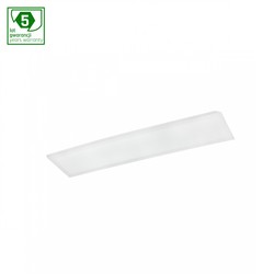 LED panel Algine 300 × 1200 mm 40 W 6000 K IP20, anti-glare, white