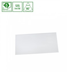 Panel LED Algine 600 × 1200 mm 60 W 4000 K IP20, antideslumbramiento, blanco – foto 3