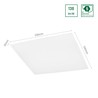 Πάνελ LED Algine Philips Rec 595 × 595 mm 40 W 3000 K IP20, λευκό – φωτογραφία 5