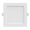LED-downlight Dure 3 12 W IP54, CCT (instelbare kleurtemperatuur), vierkant, wit