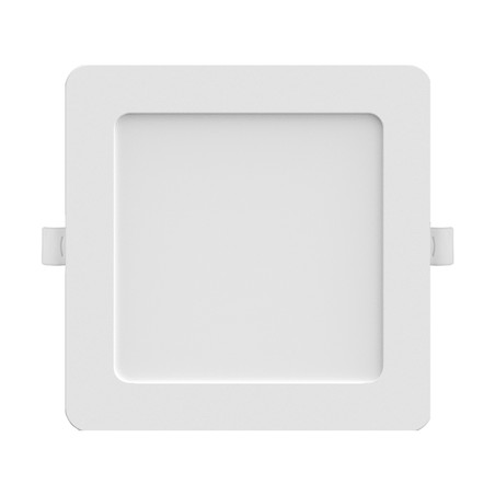 LED-Downlight Dure 3 18 W IP54, CCT (Farbtemperatur einstellbar), quadratisch, weiß