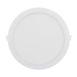 Downlight LED Dure 3 24 W IP54 CCT (température réglable) rond blanc