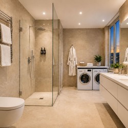 Светодиодный даунлайт Dure 3 9 W IP54, CCT (регулируемая цветовая температура), круглый, белый