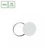 LED bulkhead light Nymphea 24 W 6000 K IP54, round, white – photo 2