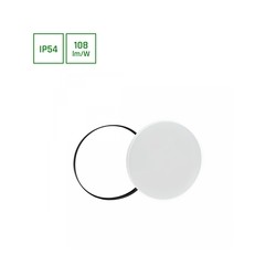 LED-plafond Nymphea 32 W 6000 K IP54, rund, vit – foto 6