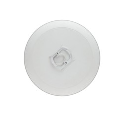 Plafon LED hermetyczny Nymphea 40 W 6000 K IP54, z czujnikiem, okrągły, biały