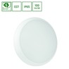 Plafón LED estanco Nymphea City 18 W IP65, CCT (temperatura de color ajustable), redondo – SLI031028CCT