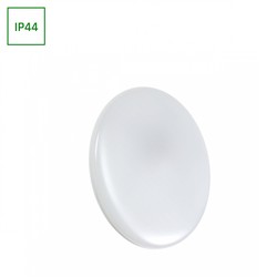 LED bulkhead light Nymphea 28 W 3000 K IP44, round