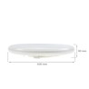 LED-plafonnière Nymphea 28 W 3000 K IP44, rond – foto 4