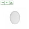 LED-plafonnière Nymphea Flat Duo 24 W IP54, CCT (instelbare kleurtemperatuur), rond, wit