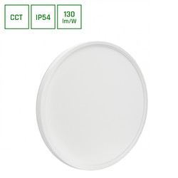 LED-Wand- und Deckenleuchte Nymphea Flat Duo 36 W IP54, CCT (Farbtemperatur einstellbar), rund, weiß – Foto 2