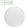 LED-plafonnière Nymphea Flat Duo 48 W IP54, CCT (instelbare kleurtemperatuur), rond, wit