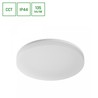 Plafonier LED estanque Nymphea Fusion 20 W IP44, CCT (temperatura de cor ajustável), branco