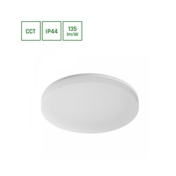 Πλαφονιέρα LED στεγανή Nymphea Fusion 20 W IP44, CCT (ρυθμιζόμενη θερμοκρασία χρώματος), λευκό – φωτογραφία 2