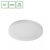 Plafon LED hermetyczny Nymphea Fusion 20 W IP44, CCT (regulowana temperatura barwowa), biały – zdjęcie 2