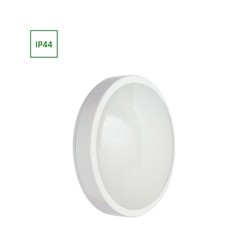 LED bulkhead light Nymphea 27 W 4000 K IP44, white – photo 3