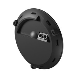 LED-plafond Nymphea Omni E27 IP65, rund, svart – foto 7