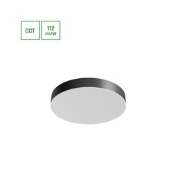 Πλαφονιέρα LED στεγανή Nymphea Optima 24 W IP20, CCT (ρυθμιζόμενη θερμοκρασία χρώματος), στρογγυλό, λευκό